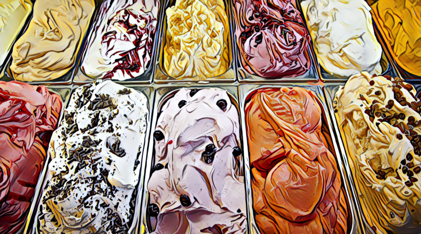 Alle Eissorten